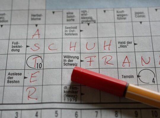 Lær at tænke som en krydsordskonstruktør